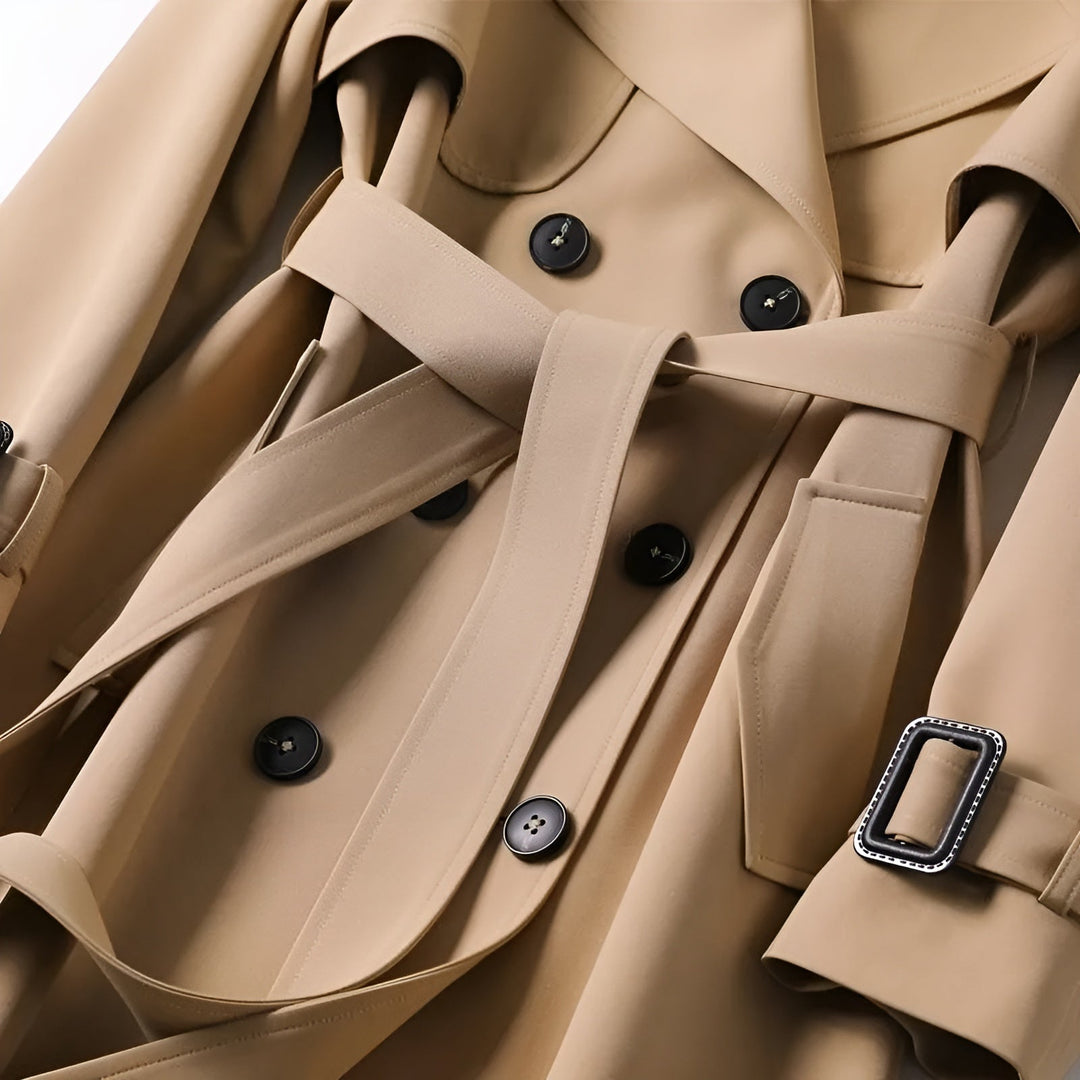 Aurora™ – Trench elegante e senza tempo con cintura